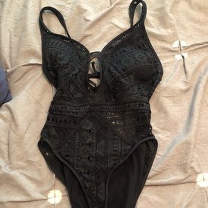 Becca Crochet One Piece Swimsuit